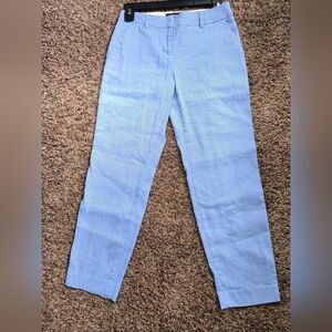 Express Women's Light Blue Straight Leg Pants